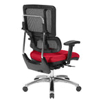 Vertical Black Mesh Back Chair