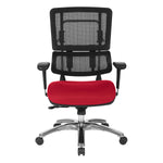 Vertical Black Mesh Back Chair
