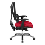 Vertical Black Mesh Back Chair