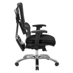 Vertical Black Mesh Back Chair
