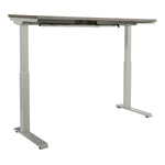 Office Star Ascend II 2 Stage 60" x 24" Electric Height Adjustable Table - Sit-Stand Height-Adjustable Desk