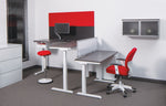 Office Star Ascend II 2 Stage 60" x 24" Electric Height Adjustable Table - Sit-Stand Height-Adjustable Desk