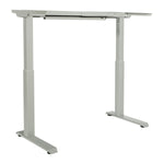 Office Star ELECTRIC BASE 2-STAGE - Office Table in Silver