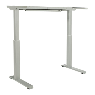 Office Star ELECTRIC BASE 2-STAGE - Office Table in Silver