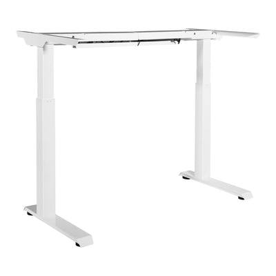 Office Star ELECTRIC BASE 2-STAGE - Office Table in White
