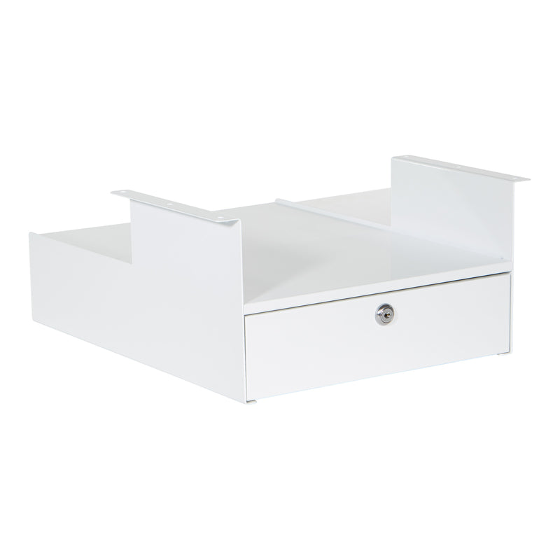 Office Star Personal Storage - Metal Storage Cabinet in White