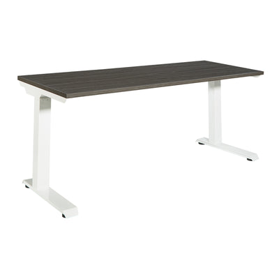 Office Star Ascend II 3 Stage 60" x 24" Electric Height Adjustable table - Sit-Stand Height-Adjustable Desk