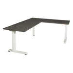 Office Star Ascend II 3 Stage 60" x 72" Electric Height Adjustable L-Shape Table - Sit-Stand Height-Adjustable Desk