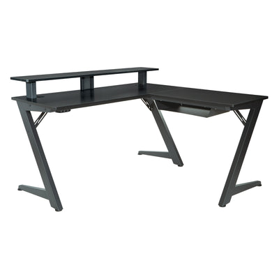 OSP Avatar Battlestation Gaming Desk - Office Desk in Black