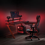 OSP Avatar Battlestation Gaming Desk - Office Desk in Red