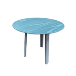 used Allermuir Sundra 2 Coffee Tablewood Top With Blue Legs
