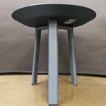 used Allermuir Sundra 2 Coffee Tablewood Top With Blue Legs