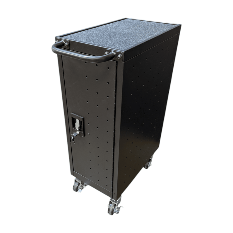 Compact Luxor computer charging cart