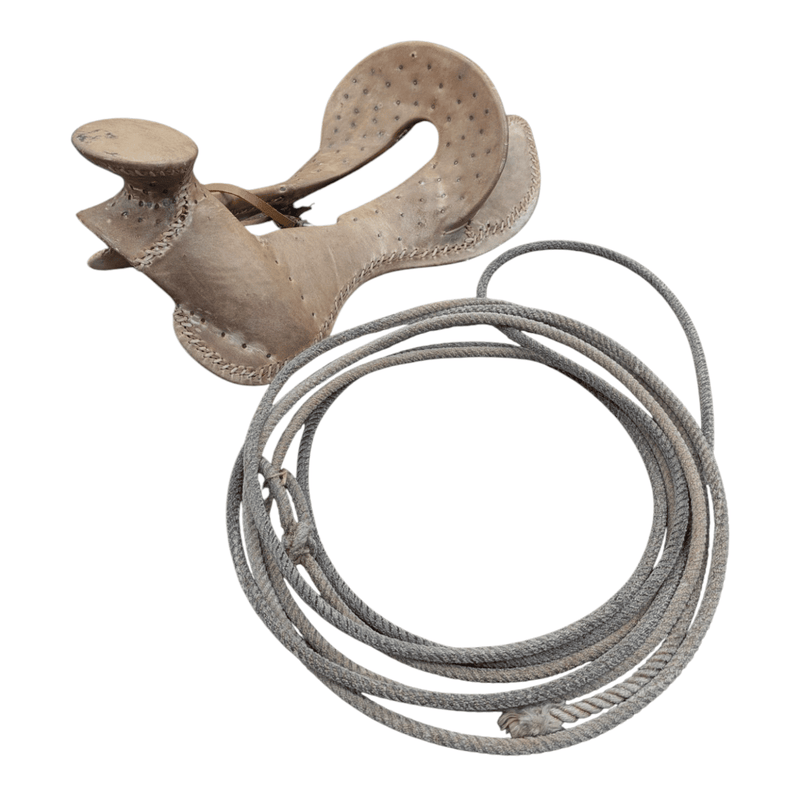 Decorative Saddle and Lasso Set