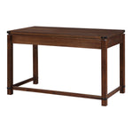 OSP Baton Rouge Desk - Home Office Desk in Brushed Walnut