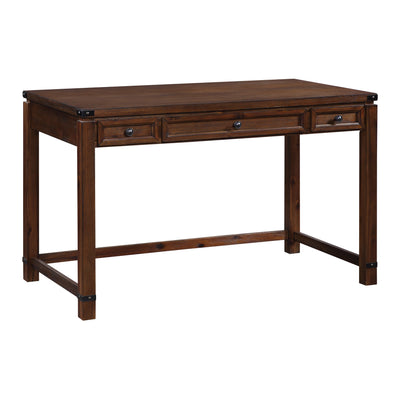 OSP Baton Rouge Desk - Home Office Desk in Brushed Walnut