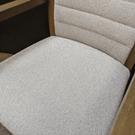 Used Steelcase Coalesse Side Chair / Dark Bronze Wood/tan Fabric