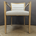 Used Steelcase Coalesse Side Chair / Dark Bronze Wood/tan Fabric