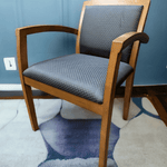 Used Cherryman Walnut Guest Chair