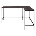 OSP Contempo L-shaped Desk - L-Shaped Home Office Desk in Ozark Ash