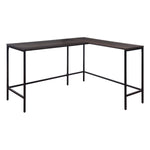 OSP Contempo L-shaped Desk - L-Shaped Home Office Desk in Ozark Ash