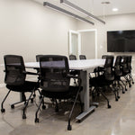 Training Table i5 Industries Connect 24x48 | Nestable with Flip-Top and Lockable Casters