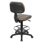Sculptured Seat and Back Drafting Chair