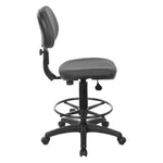 Sculptured Seat and Back Drafting Chair