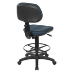 Sculptured Seat and Back Drafting Chair