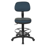 Sculptured Seat and Back Drafting Chair