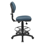 Sculptured Seat and Back Drafting Chair