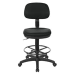 Sculptured Seat and Back Drafting Chair