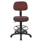 Sculptured Seat and Back Drafting Chair