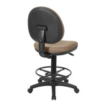 Sculptured Seat and Back Drafting Chair