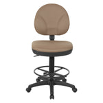 Sculptured Seat and Back Drafting Chair