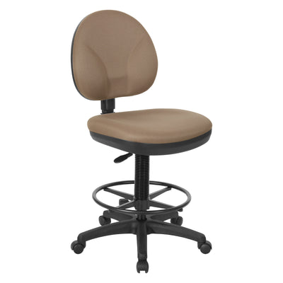 Sculptured Seat and Back Drafting Chair