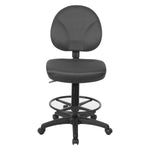 Sculptured Seat and Back Drafting Chair