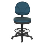 Sculptured Seat and Back Drafting Chair
