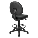 Sculptured Seat and Back Drafting Chair