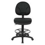 Sculptured Seat and Back Drafting Chair