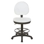Sculptured Seat and Back Drafting Chair