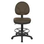 Sculptured Seat and Back Drafting Chair