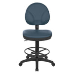 Sculptured Seat and Back Drafting Chair