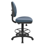Sculptured Seat and Back Drafting Chair