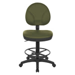 Sculptured Seat and Back Drafting Chair