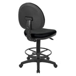 Sculptured Seat and Back Drafting Chair