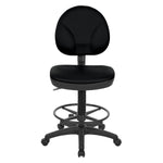 Sculptured Seat and Back Drafting Chair