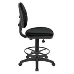 Sculptured Seat and Back Drafting Chair