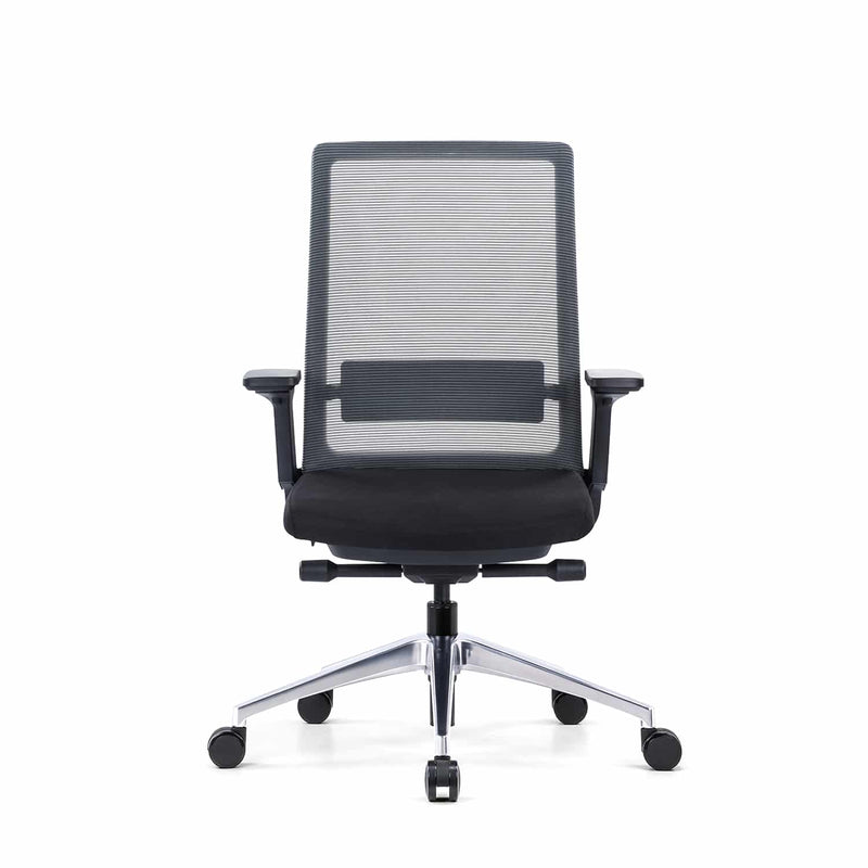 i5 Industries Gravity Task Chair TC201B.B-BLK | Black Mesh Back with 4D Arms