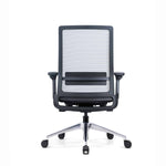 Task Chair i5 Industries Nova TC201B.G-BLK | Gray Mesh Back with 4D Arms